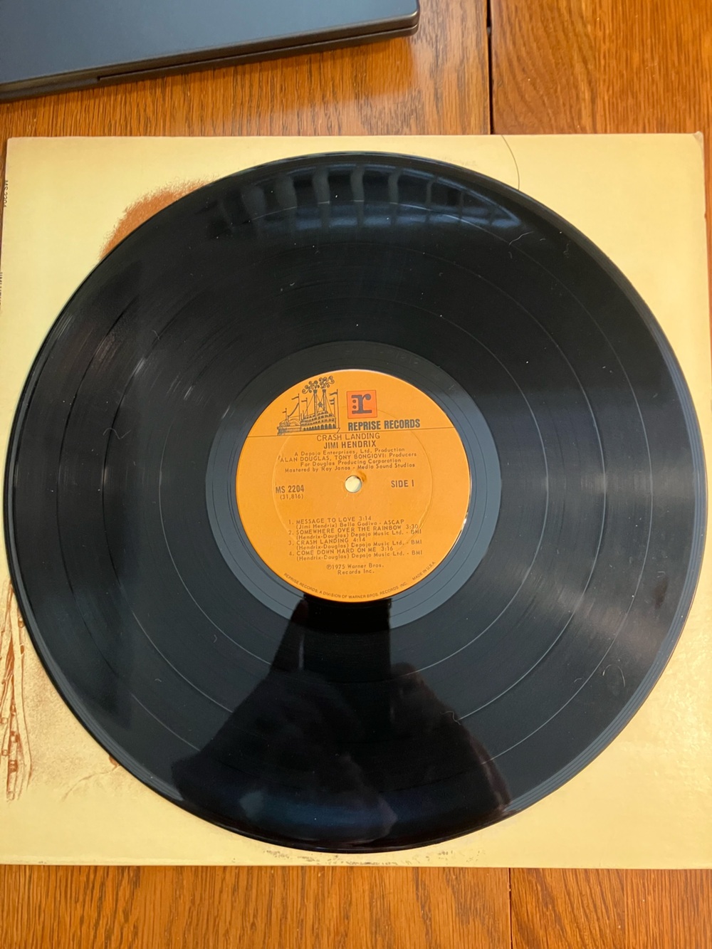 Vintage 1975 Jimi Hendrix “Crash Landing” First Pressing #MS 2204 Reprise Vinyl - Picture 3 of 14